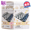 哈利波特 国际象棋 巫师棋 Harry Potter Wizard Chess Set 英文原版 Donald Lemke 魔法世界同款 魔法棋盘