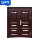 启功钢制防盗门别墅大门安全进户门家用入户双开推拉大门QG-FDM6200 
