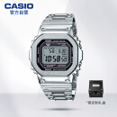 卡西欧（CASIO）手表 G-SHOCK 明星同款防震小方块男士手表 GMW-B5000D-1PRT