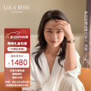 LOLA ROSE新小棕表经典复古风格手表女士手表配饰石英手表生日礼物送女友