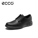 爱步（ECCO）正装鞋男 简约商务皮鞋透气耐磨德比鞋 混动720系列524704 黑色41