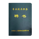 通用聘书企业事业评职称职务聘任书人事聘用证明证件单位聘请证 江苏版聘任书