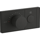 科勒（KOHLER）科勒 263459BL 哑光黑 单插座嵌入式机械恒温阀控