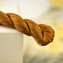 其他绣匠51号苏绣纯色绣线丝线桑蚕丝线材料刺绣湘绣缠花线黄色系金黄 绣花线7号5小支