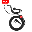 TCL 对讲机耳机 耳机线耳麦 适配编织款K头