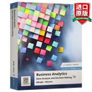 Business Analytics: Data Analysis and Decision Making 英文原版 商业分析 数据分析和商业决策 英文版