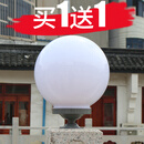 圆球灯家用户外防水圆形围墙柱头别墅庭院球灯大门柱子球形门柱灯 普通/加厚非太阳能款，需接电