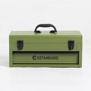 Gstandard美式131X金属家用工具商用收纳盒储物盒军绿色