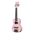 奇宝居乐器UKU尤克里里 乌克丽丽ukulele 23寸学生成人初学入门小吉他乐器 粉色 喵小歪