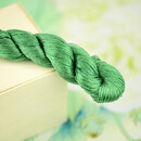 其他绣匠31号缠花桑蚕丝线绣线苏绣手工绣花线刺绣线用线翠绿色 绣花线4号5小支