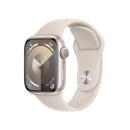Apple/苹果 Watch Series 9 智能手表GPS款41毫米星光色铝金属表壳 星光色运动型表带M/L MR8U3CH/A