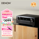 天龙（DENON）AVR-X580BT 家庭影院 5.2声道AV功放机 支持8K杜比DTS音效 USB蓝牙 HDMI2.1 进口功放音响 黑色