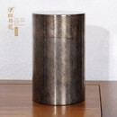 斑锡·龙锡罐高古茶仓大号纯锡茶叶罐密封储茶罐复古手工直筒大口款