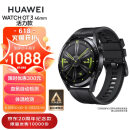 华为HUAWEI WATCH GT 3 黑色活力款 46mm表盘 华为手表 运动智能手表 血氧自动检测 智能心率监测 腕上微信 