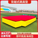 迅驰星背越式跳高垫子海绵保护垫体校专用训练加厚体操垫撑杆跳高海绵包 背越式5*3*0.8米颜色均可定制