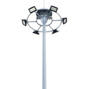 亮普洛 自动升降高杆灯 15米广场车站码头服务区灯中杆灯 15米杆+8头200W LED灯（自动升降）