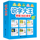 识字大王1400余字（2-6岁 学龄前儿童看图学拼音学汉字带音频）识字有声书 幼小衔接学前识字大全 幼儿识字暑假作业 一升二暑假衔接 小升初暑假衔接