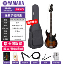 雅马哈（YAMAHA）进口TRBX504/604/BB434/734电贝司斯BASS四4弦五5弦 录音PJ型BB434烟草棕TBS+豪华配