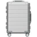 【95成新】小米行李箱铝镁合金拉杆箱金属旅行箱高端商务密码箱20英寸银色