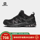 萨洛蒙（Salomon）男女款 户外运动时尚休闲稳定舒适耐磨机能徒步鞋 XA PRO 3D ADV 黑色 412551 UK8.5(42 2/3)