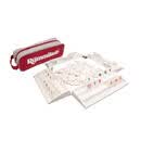 Pressman Rummikub 拉密数字牌桌游 全套原版 全尺寸牌架与牌 帆布收纳包 多色