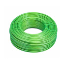 臻工品 包塑钢丝绳 抗拉晾衣绳 绿色防锈涂漆钢丝绳 单位：卷 Φ4mm*100米 
