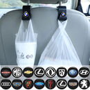 牛专家汽车上小挂钩车内前排粘贴式挂钩家车两用隐形挂钩后排座椅挂勾 备注车标2个装后排座椅挂钩默认