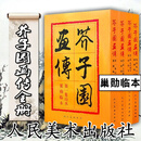 【人美出版】芥子园画传全集4册第一二三四集山水+翎毛花卉+梅兰竹菊+人物巢勋临本篇 人民美术出版社 芥子园画谱技法 芥子园画传全4册