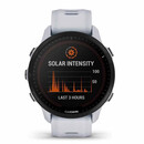 佳明（GARMIN） Forerunner955智能手表心率脉搏血氧骑行游泳铁三运动腕表 FR955（太阳能版）白色表带