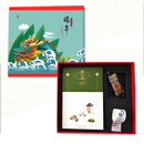 《端午》文创礼盒（艾叶菖蒲与香囊，龙舟角粽共端午）