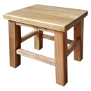 益美得 DMQ0239 小木凳实木方凳客厅矮凳茶几凳子原木小板凳 方凳20CM高