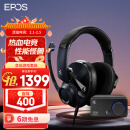 EPOS音珀H6PRO 封闭式游戏耳机头戴式+GSX300声卡扩展卡 7.1音效 FPS/吃鸡/PC游戏专用套装