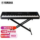 雅马哈（YAMAHA）MODX6 / MODX7 / MODX8 钢琴键舞台MIDI编曲键盘合成器 MODX7（76键半配重）+配件礼包