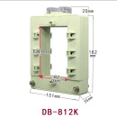 电流互感器开口式开合式开启式方孔铜排铝排DP/DB46/58/BHK-0.66 122*82mm白色款 5000/5Ax0.2