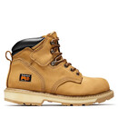 Timberland 添柏岚男士秋冬保暖钢脚趾工装鞋PRO PIT BOSS 6英寸短筒工作靴 小麦色 标准42码/us9