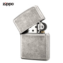 之宝（zippo） 防风煤油打火机不含油  121FB仿古银 美国原装正版