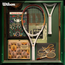 Wilson威尔胜全碳素一体网球拍TOUR ONE复古拍减震轻量大拍面WR106510U2