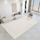 东方地毯极简客厅防水可擦洗地毯奶油风简约全屋卧室床边家用地毯 图-03 宽1.6米*长2.4米
