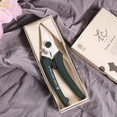 HC花艺剪 日本进口花枝剪 修枝剪刀剪枝剪 园艺剪刀 硬枝剪  坂源枝剪【P180藏绿色】