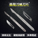 不锈钢兽用手术刀 小猪阉割刀猪牛羊鸡鸭手术刀仔猪阉割刀片消毒后发货 11号刀片