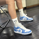 耐克（NIKE）男女款舒适透气低帮耐磨防滑篮球鞋休闲潮流百搭情侣款运动鞋 FZ3929/FZ2138-114 38.5