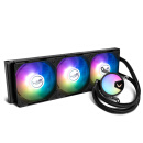 瓦尔基里(VALKYRIE）A360 VK 一体式CPU水冷散热器 多平台扣具 支持LGA1700 ARGB光效 隐藏走线一线通