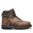 Timberland 添柏岚男士秋冬保暖钢脚趾工装鞋PRO PIT BOSS 6英寸短筒工作靴 深棕色 标准42.5码/us9.5