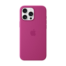 【95成新】Apple/苹果 iPhone 16 Pro 专用 MagSafe 硅胶保护壳 - 紫红色保护套 手机套 手机壳