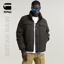 G-STAR RAW冬季新品棉服冬天防寒美式外套保暖短款棉袄男装时尚有型D25353 泥炭色 XL