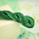 其他绣匠31号缠花桑蚕丝线绣线苏绣手工绣花线刺绣线用线翠绿色 绣花线5号大支