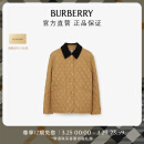 博柏利（BURBERRY）【礼物】女装 灯芯绒衣领菱形绗缝夹克黄金甲棉服80651081