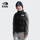 北面儿童羽绒服童装ICON96 Nuptse防泼水鹅绒羽绒马甲保暖25年新|8A4B JK3/宇宙黑 160 (XL)  (推荐151-160cm)充绒量约116g