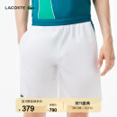 LACOSTE X 诺瓦克德约科维奇系列拼色印花多彩休闲短裤|GH9354 XGB/白色 4/175