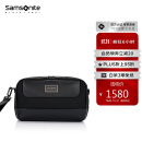 新秀丽（Samsonite）男士手拿包时尚休闲商务手包 送老公送男友 UB1*09005黑色